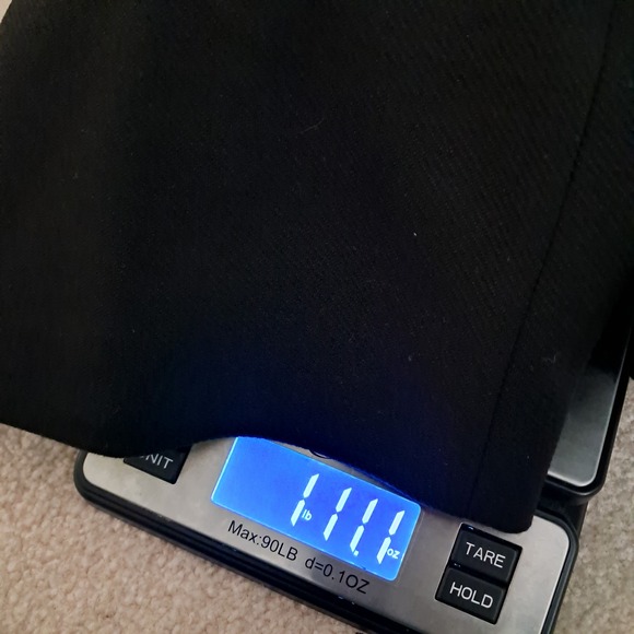 LOFT Blazer Jacket Women's 4 Black Double Breasted Gold Buttons Career Preppy - Picture 11 of 11